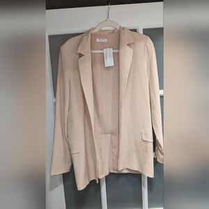 Equipment Light Pink Blazer NWT